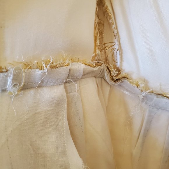 Vintage Fit and Flare Gold and Ivory - Picture 12 of 15